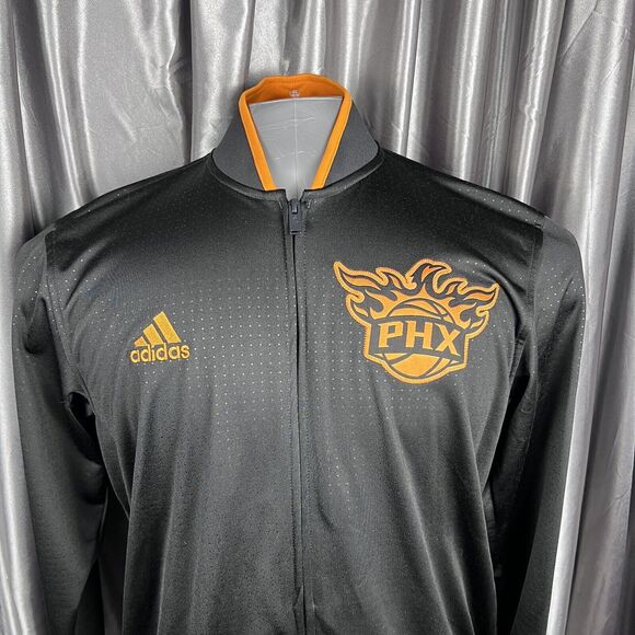 Adidas NBA Authentic On-Court Retro Phoenix Suns Warm Up Jacket Sz L Team Issued - Picture 4 of 17